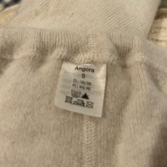 Angora and wool long johns. Size small and large - Picture 5 of 7